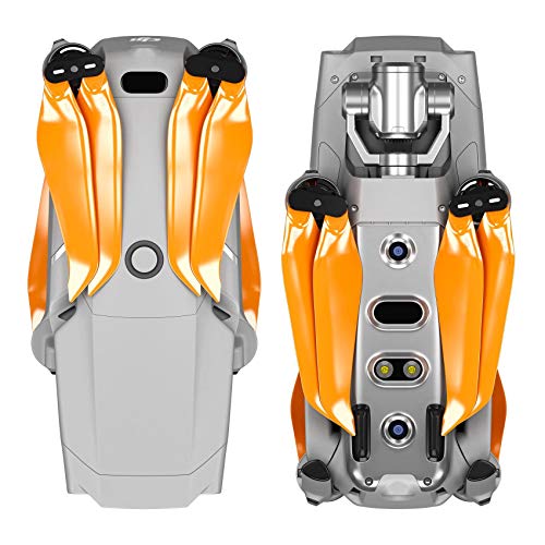 Master Airscrew Stealth Propellers for DJI Mavic 2 Pro/Zoom/Enterprise - Orange, 4 pcs - color: Orange Stealth
