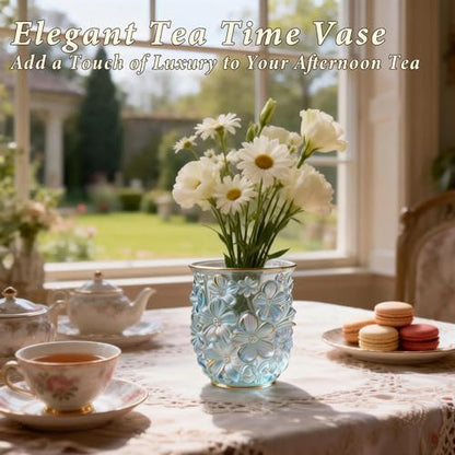 Floral Planter Resin Vase Molds, 3D Daisy Candle Silicone Molds - color: Daisy Resin Mold