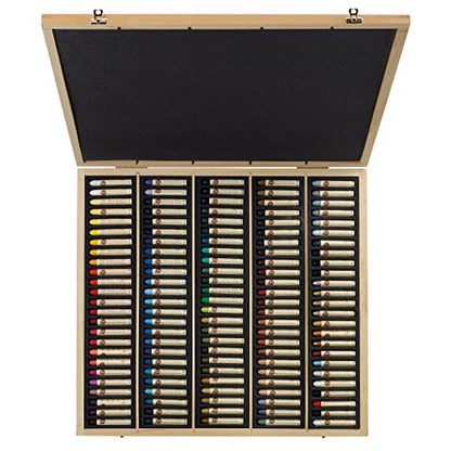 SENNELIER Oil French Pastel for Professional Artists, Wooden Box Set of 120