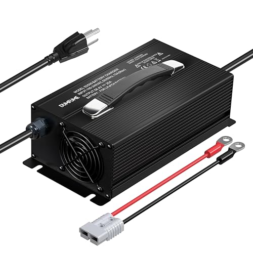 48V 20A LiFePO4 Lithium Battery Charger 51.2V Charger with Anderson - size: 58.4V 20A Charger