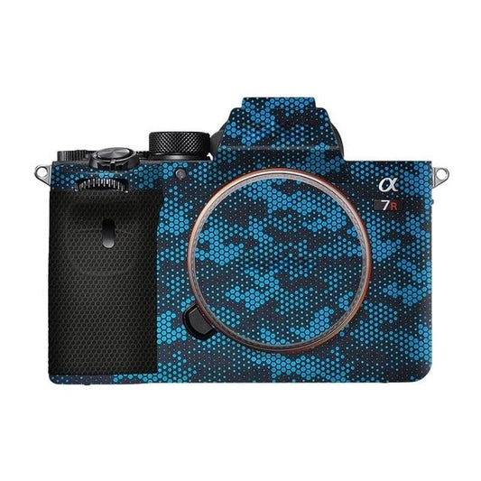 Anti-Scratch Camera Cover Skin Sticker for Sony Alpha A7RV A7R5 A7RM5 Protector Vinyl Film Skin Protective Decoration (Mamba Blue) - color: Mamba Blue