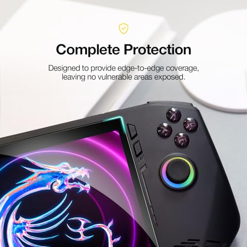 magglass Screen Protector for MSI Claw A1M, UHD Tempered Glass Display Guard (Handheld Gaming Console) (HD) - color: HD