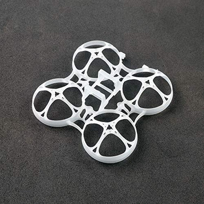 HAPPYMODEL Mobula7 V3 Frame 75mm 2s whoop Frame upgrade spare part for Mobula 7 HD FPV Racing Drone Quadcopter - color: white