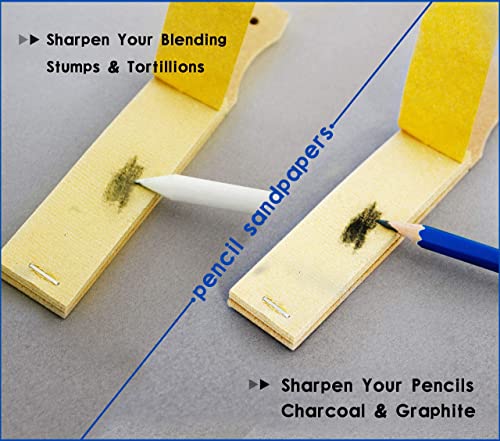 N NOROCME 12 PCS Blending Stumps and Tortillions Paper Art Blenders - size: 13 count