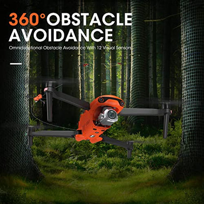 Autel Robotics EVO 2 Pro V3 w/Son-y 1" CMOS Sensor & 6K HDR Video - color: Orange