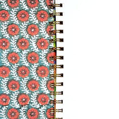 eeBoo Mushrooms Spiral Bound Sketchbook, 80 Pages, 9.5" x 7.5" - style: Mushrooms