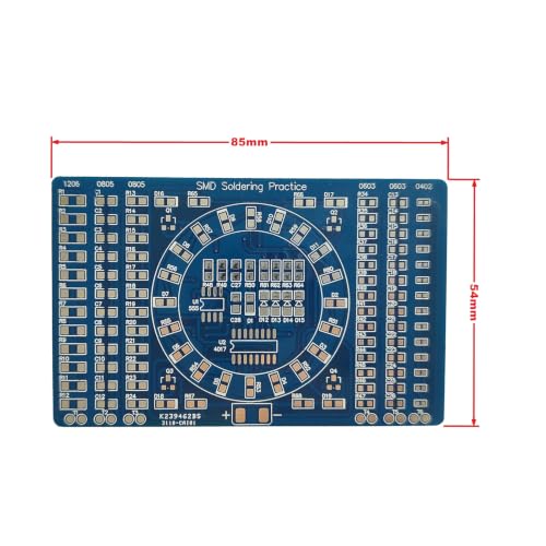 Gikfun DIY SMD SMT Welding Practice Soldering Skill Training Board Ek7028 - size: 1.6 cubic inches