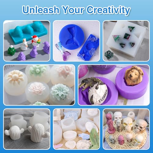 LET'S RESIN Silicone Mold Making Kit 36oz, 20A Silicone Rubber - size: 36oz