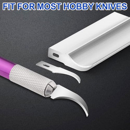 DIYSELF 150 PCS #28 Hobby Knife Blades, SK5 Exacto Knife Replacement Blades - size: #28