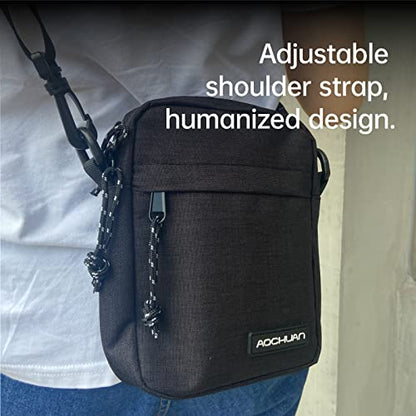 AOCHUAN B20 Camera Bag Gimbal Storage Sling Bag for Camera, Lens, 3-Axis Gimbal Stabilizer & Camera Accessories, with Compartment Insert, Mesh & Shoulder Strap