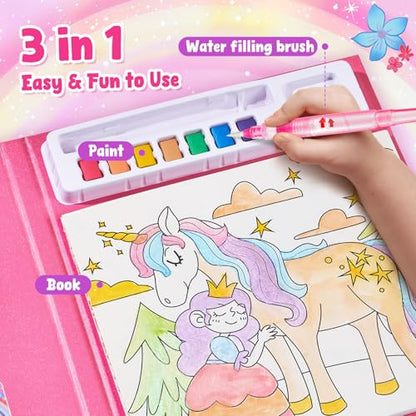 JoyCat Paint with Water Coloring Books for Toddlers (Magical Pony) - style: Magical Pony