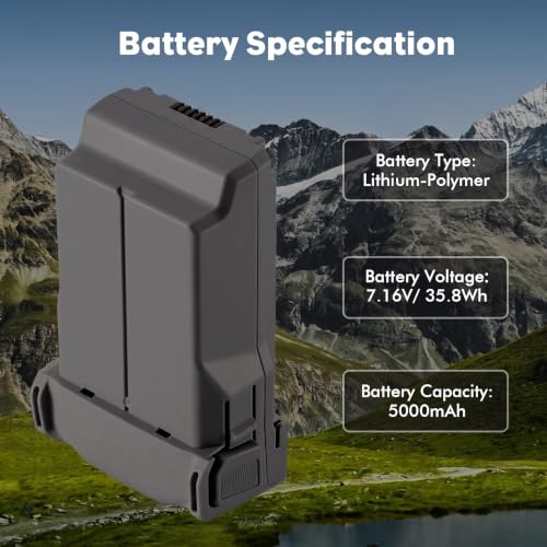 Intelligent Flight Battery Plus for DJI Mini 5 Pro 5000mAh 47 Mins Flight Time Upgrade 2026