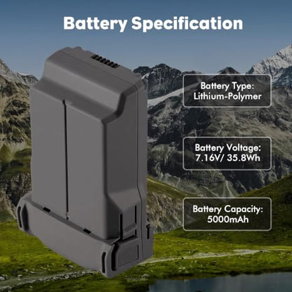 Intelligent Flight Battery Plus for DJI Mini 5 Pro 5000mAh 47 Mins Flight Time Upgrade 2026