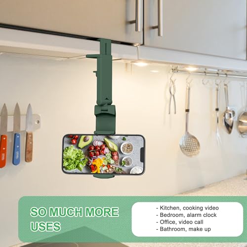 Perilogics Airplane Phone Holder Mount, Plane Travel Essentials (Evergreen) - color: Evergreen