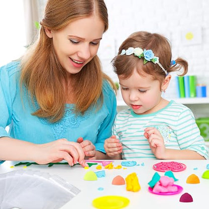 Poen 360 Pcs Air Dry Clay 24 Colors with Tools, Modeling Clay for Kids