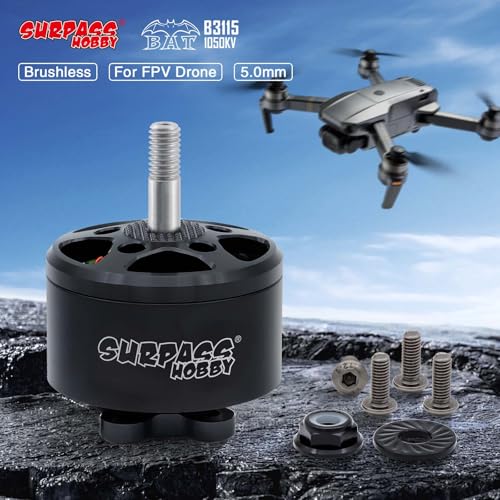 Surpass Hobby Bat B3115 1050KV Brushless Motor 6S for QAV FPV Racing Drone Quadcopter (4PCS)