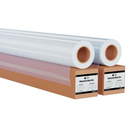 Screen Print Direct® Waterproof Inkjet Film Roll 3" Core (13" x 100') - size: 13 x 100 roll - 3" core