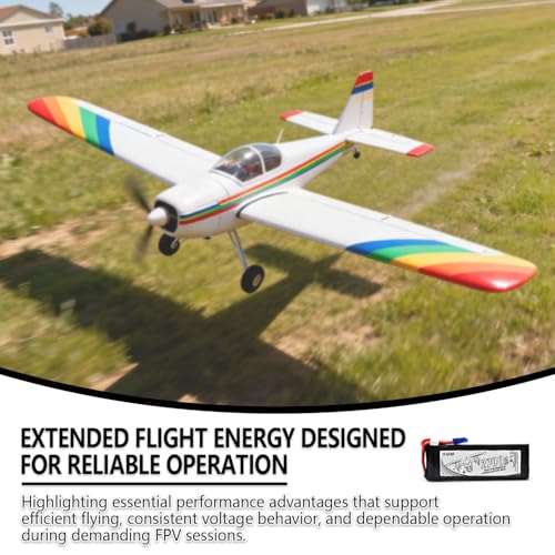 (2-Pack) 7.4V 2700mAh 10C Li-Po Battery for Hubsan X4 H501S, H501C