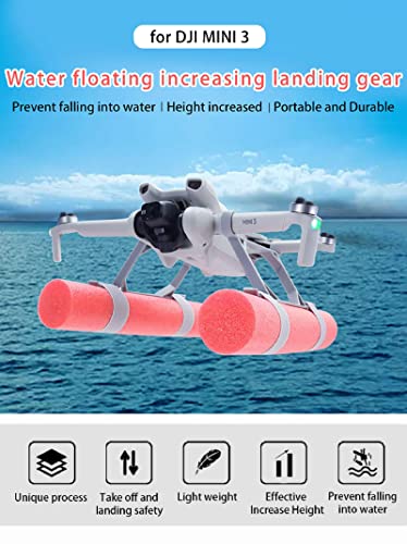 Lightweight Foldable Landing Gear Height Extension Booster Buoyancy for DJI Mini 3 Pro/Mini 3 Drone