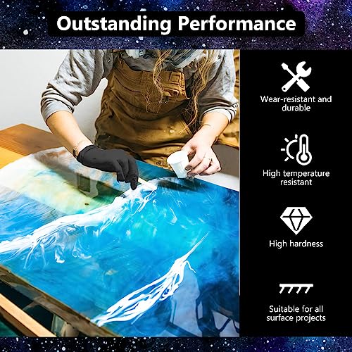 KISREL 82OZ Crystal Clear Epoxy Resin Kit - No Yellowing No Bubble for Art - size: 0.64 Gallon