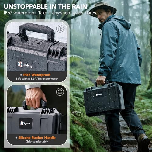 Lykus Titan MM510 Waterproof Hard Case for DJI Mini 5 Pro and RC2/RC-N3