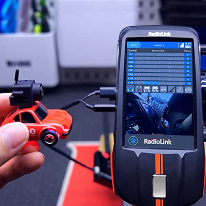 Radiolink 5.8G 48CH Wireless Image Transmission Receiver&5.8G OSD Camera for RC8X Transmitter FPV Display