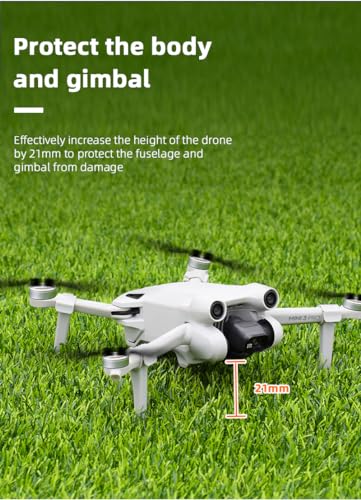 BTG Landing Gear Landing Legs Extensions for DJI Mini 3 /Mini 3 Pro Accessories Landing Legs