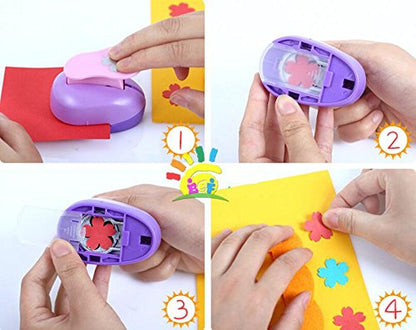 CADY Crafts Punch 1 inch Circle Punches Craft Lever Punch Handmade Paper Punch 1 inch Circle - color: Eva-circle-1 inch