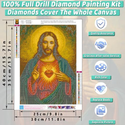 Christian Diamond Art Kits for Adults Cute Diamond Painting Kit Beginner - color: DP04900