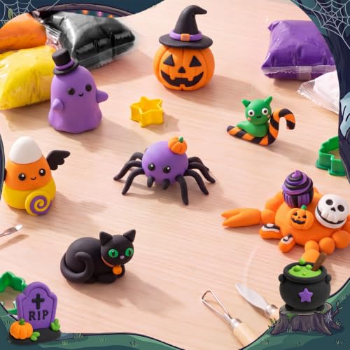 Air Dry Clay Bulk, Modeling Clay for Kids, 100 Pcs, Dark Color - color: Dark Color