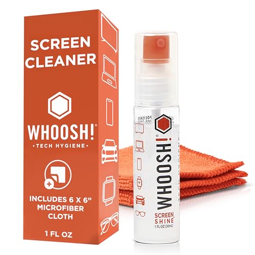WHOOSH! Screen Shine Go – Refillable Screen Cleaner Kit, 1 fl oz - size: 1 fl oz (Pack of 1)