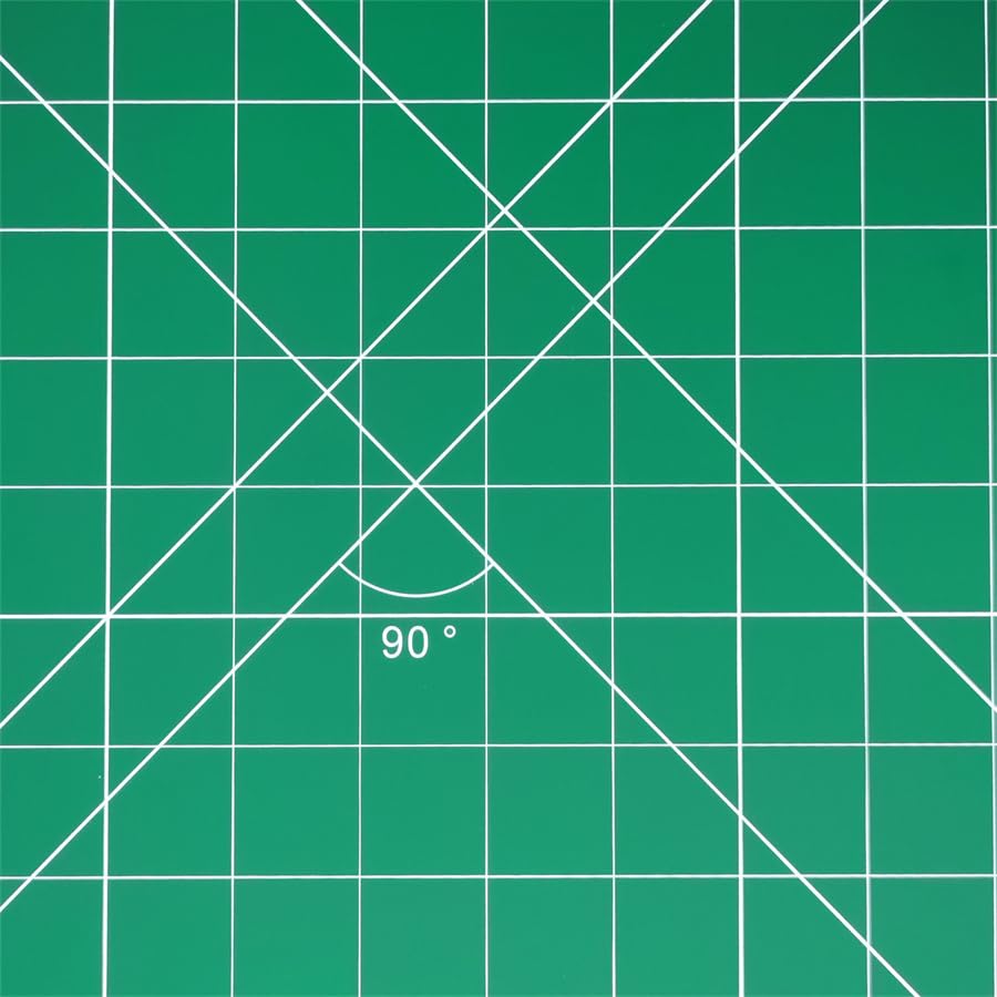 Self Healing Cutting Mat Cutting Plate Cutting Scale Plate Painting Engraving Plate Cutting Table Mat Manual Mat PVC Plate (A1) - size: 48"L x 0.3"W