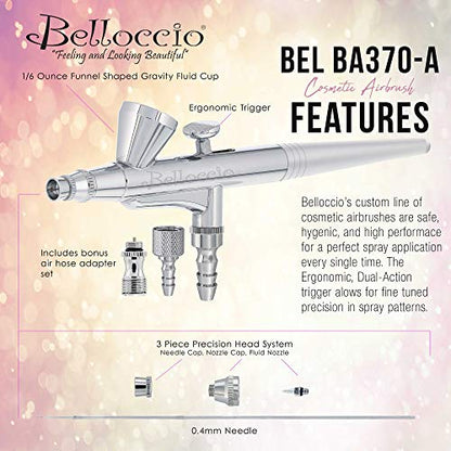 Belloccio Cosmetic Makeup Airbrush Multi-Purpose Precision Airbrush