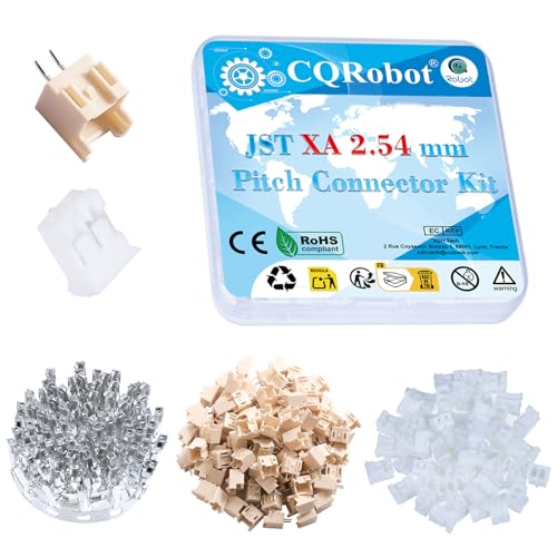 CQRobot JST XA 2.54mm Pitch 2-Pin Electronic Computer Connector Adapter - size: 2P, style: XA
