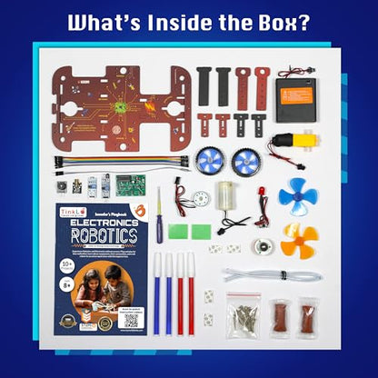 Butterfly EduFields 10in1 STEM Electronics Robotics Kit for Kids Ages 8-12 - style: 10in1 Robotics Kit