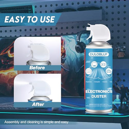 Compressed Air Duster: Computer Keyboard Air Cleaner