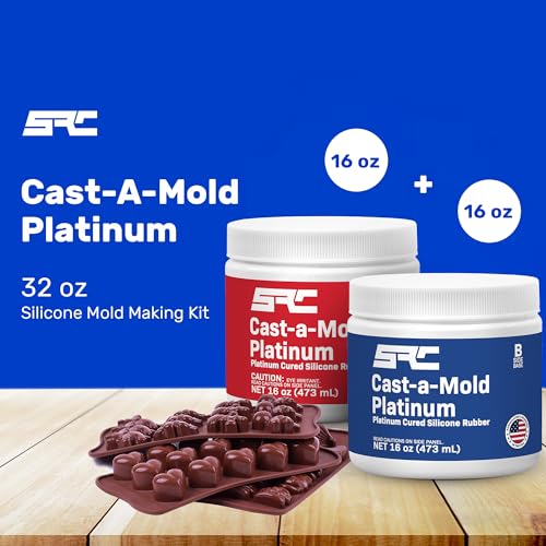 Cast-a-Mold Platinum 32 Oz, Food Grade Silicone Rubber - size: 32 oz