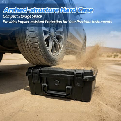 Hard Waterproof Camera Case with Customizable Foam Insert Shockproof Protective Hard Shell Case for DSLR Camera,Lens,Drone,Precision Instruments,Dustproof Travel Storage Case (Camera Case-11-Inch) - size: Camera Case-11-Inch