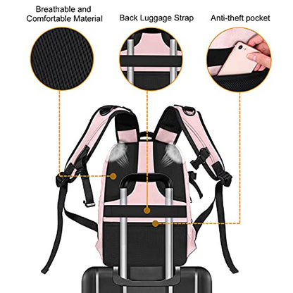 MOSISO Camera Backpack, DSLR/SLR/Mirrorless Photography Camera Bag - color: Pink