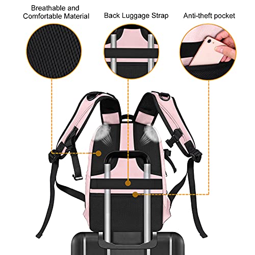 MOSISO Camera Backpack, DSLR/SLR/Mirrorless Photography Camera Bag - color: Pink