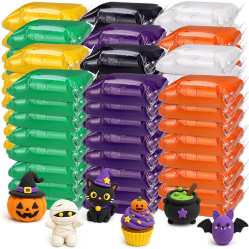 Air Dry Clay Bulk, Modeling Clay for Kids, 100 Pcs, Dark Color - color: Dark Color