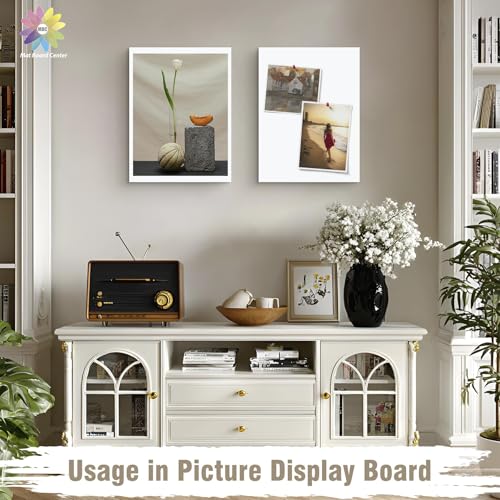 Mat Board Center, Pack of 10 Acid-Free Foam Boards, 11x14 inch White Foam Boards, 1/8" Thick - color: White, size: 11x14