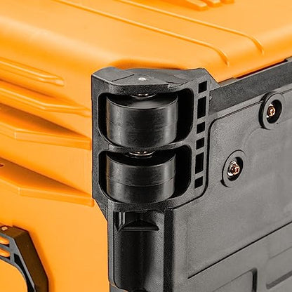 Eylar 31.5" X-Large Protective Roller Hard Case for Cameras, Drones, Tools, and AV Equipment with IP67 Waterproof, Shock Resistant, and Customizable Foam Inserts (Yellow) - color: Yellow