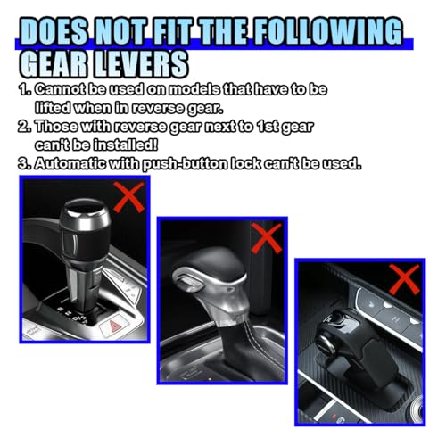 Universal Aluminum Alloy 5 Speed Manual Gear Shift Knob – Automotive Adjustable Stick Shift Handle with 3 Threaded Adapters, Car Gearbox Shift Knob for Most Vehicles (Colorful) - color: Colorful