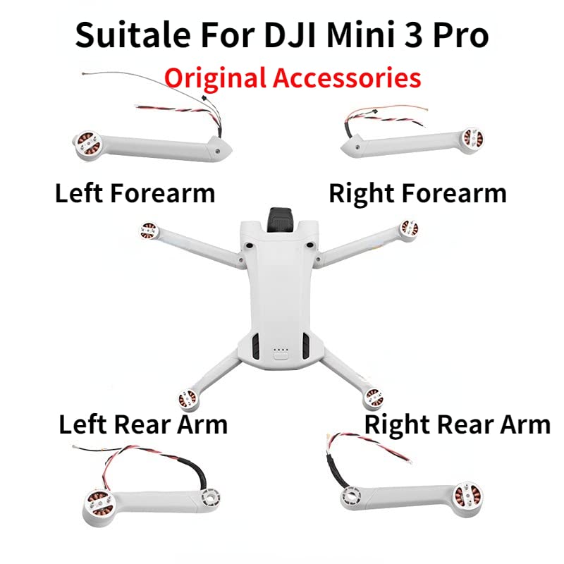 Right Back Arm Motor Assembly Replacement Repair Parts for Mavic Mini 3 pro mini 3 (Right Back) - size: right back