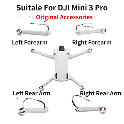 Right Back Arm Motor Assembly Replacement Repair Parts for Mavic Mini 3 pro mini 3 (Right Back) - size: right back
