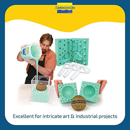 Complete Mold Making & Casting Kit – Includes Mold Star 30 Platinum Silicone Rubber, Ease Release 200 Spray, and Smooth-Cast™ 300 Resin