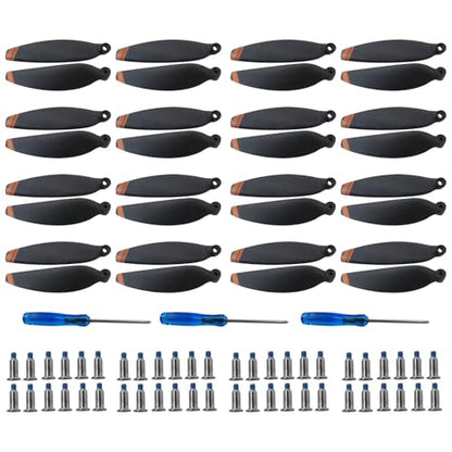 Propellers for DJI Mini 4K/ Mini 2/ Mini SE and Mini 2 SE Drone, 32pcs Low-Noise Mini Propeller Blade, Quick-Release Props Wings for Drone