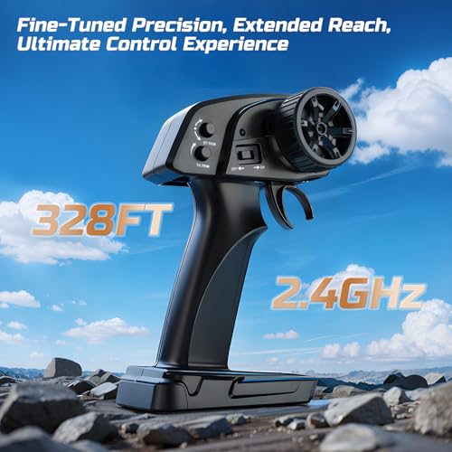 DEERC 9309E RC Cars for Adults 40KPH,All Terrain Fast Remote Control Car