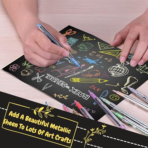 Mr. Pen- Metallic Paint Markers, 10 Colors - style: Metallic Markers